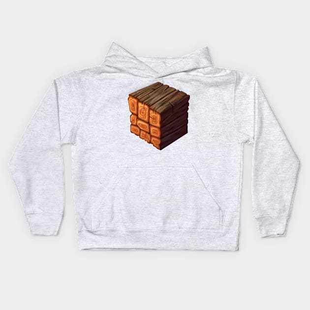 Block Kids Hoodie by MadDesigner